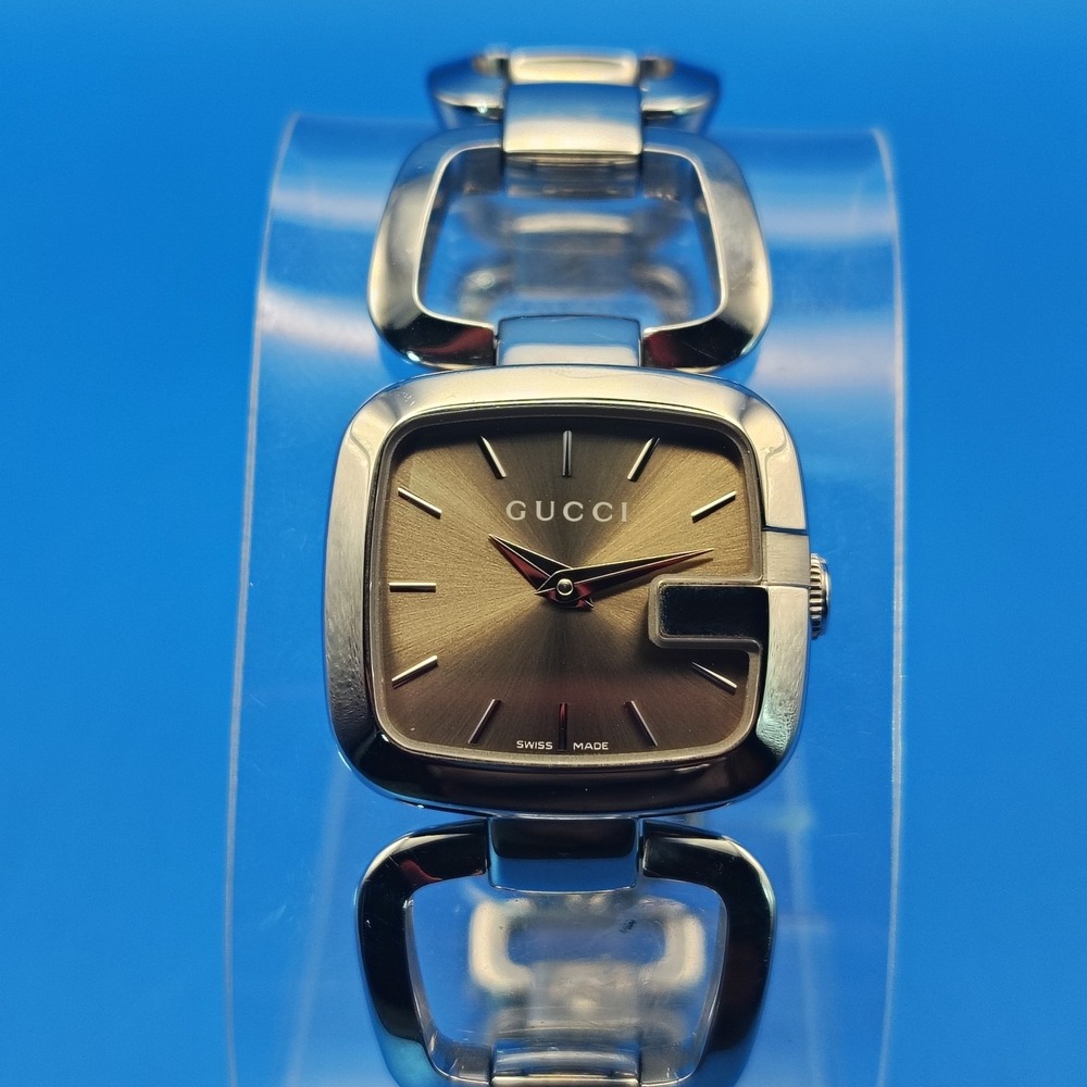 Vintage 2008 GUCCI 125.5 G-Series Sunburst Swiss Women's Quartz Watch With COA